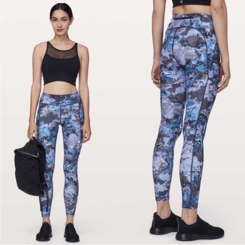 Lululemon Speed Up Tight Full-On Luxtreme pockets Screen Camo Multi leggings 2